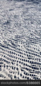 in australia Whitsunday Island and the texture abstract of the white beach