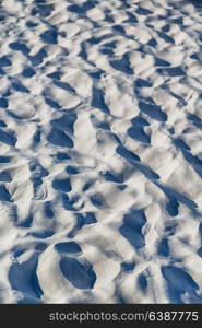 in australia Whitsunday Island and the texture abstract of the white beach