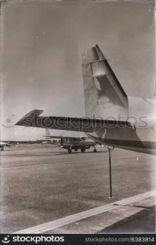 in crains austalia little popular plane parking in the airport