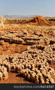 in danakil ethiopia africa the volcanic depression of dallol