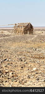 in ethiopia africa the poor house of people in the desert of stone