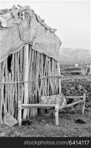 in ethiopia africa the poor house of people in the desert of stone