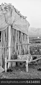 in ethiopia africa the poor house of people in the desert of stone