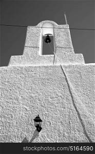 in europe greece a cross bell the cloudy sky