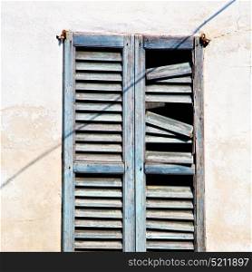 in europe italy milan old architecture and venetian blind wall