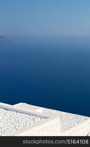 in europe vacation cyclades santorini old town white and the sky