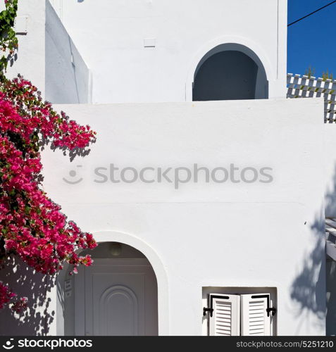 in europe vacation cyclades santorini old town white and the sky