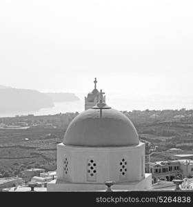 in europe vacation cyclades santorini old town white and the sky