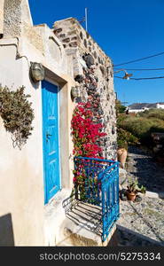 in europe vacation cyclades santorini old town white and the sky