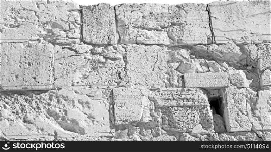 in greece the wall of abstract background and antique