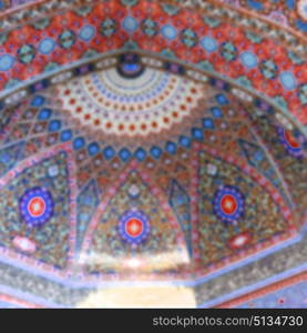 in iran abstract texture of the religion architecture mosque roof persian history