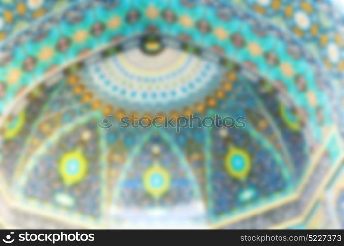 in iran abstract texture of the religion architecture mosque roof persian history