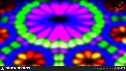 in iran blur colors from the windows the olf mosque traditional scenic light