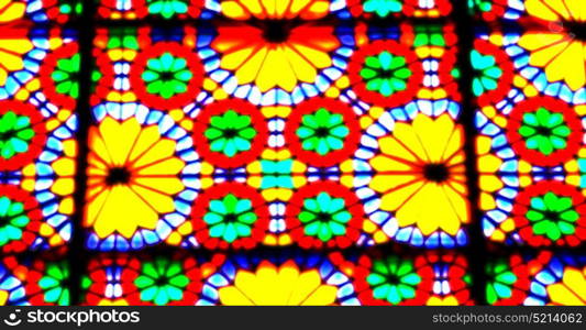 in iran blur colors from the windows the olf mosque traditional scenic light