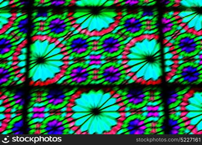 in iran blur colors from the windows the olf mosque traditional scenic light