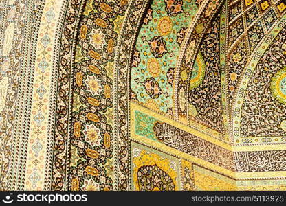 in iran blur islamic mausoleum old architecture mosque mosaic