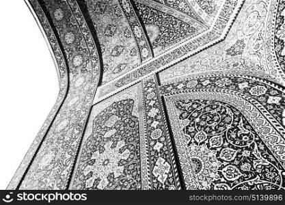 in iran blur islamic mausoleum old architecture mosque mosaic