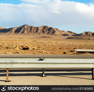 in iran blur mountain and landscape from the window of a car