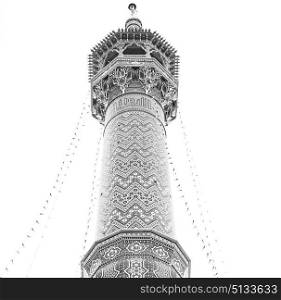 in iran islamic mausoleum old architecture mosque minaret near the sky