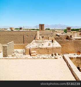 in iran the roof from yazd antique construction and history