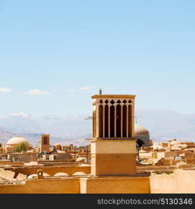 in iran the roof from yazd antique construction and history