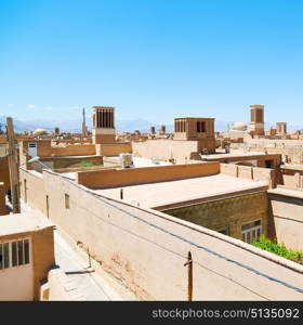 in iran the roof from yazd antique construction and history