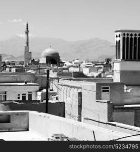 in iran the roof from yazd antique construction and history