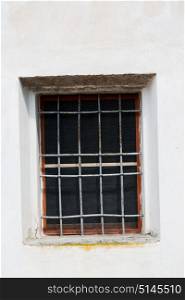 in italy antique historical medieval decoration wall and window