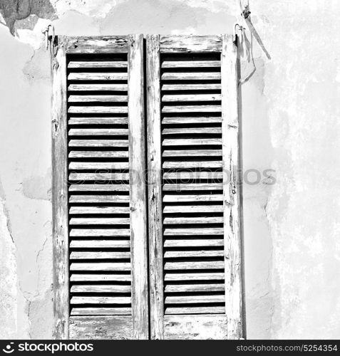 in italy europe old architecture and venetian blind wall