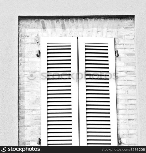 in italy europe old architecture and venetian blind wall