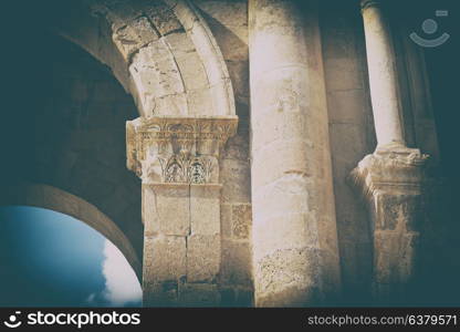 in jerash jordan the antique archeological site classical heritage for tourist