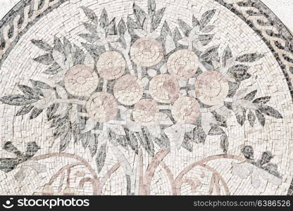 in jordan the antique ceramic roman decorative mosaic like background