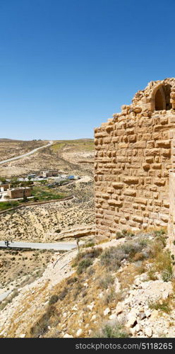 in jordan the old caste of ash shubak and his tower in the sky