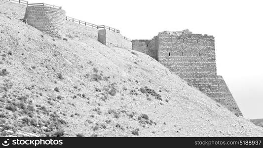 in jordan the old caste of ash shubak and his tower in the sky