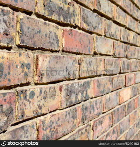 in london abstract texture of a ancien wall and ruined brick