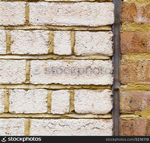 in london abstract texture of a ancien wall and ruined brick