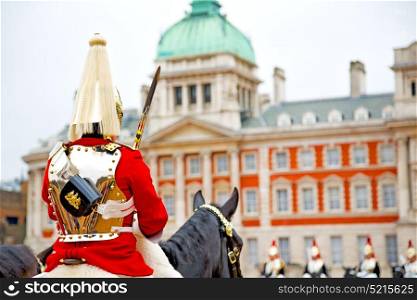 in london england horse and cavalry for the queen