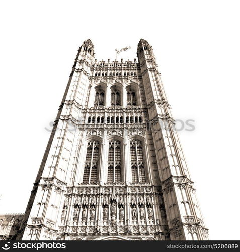 in london old historical parliament glass window structure and sky