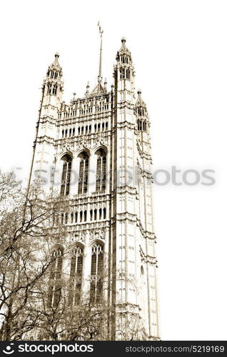 in london old historical parliament glass window structure and sky