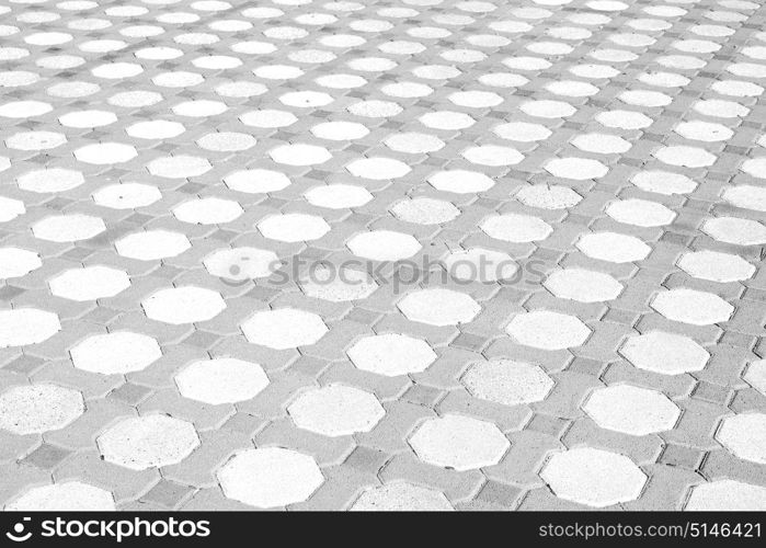 in oman abstract pavement in the old steet and colors