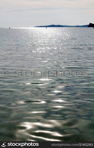 in philippines island the pacific ocean clouds and lights view from a boat