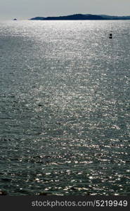 in philippines island the pacific ocean clouds and lights view from a boat