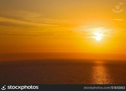 in santorini greece sunset and the sky mediterranean red sea