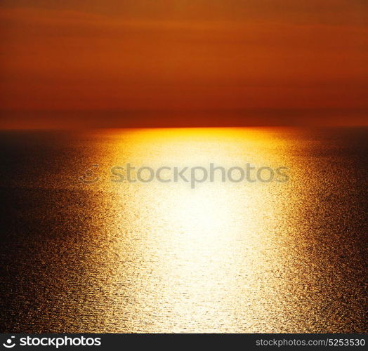 in santorini greece sunset and the sky mediterranean red sea