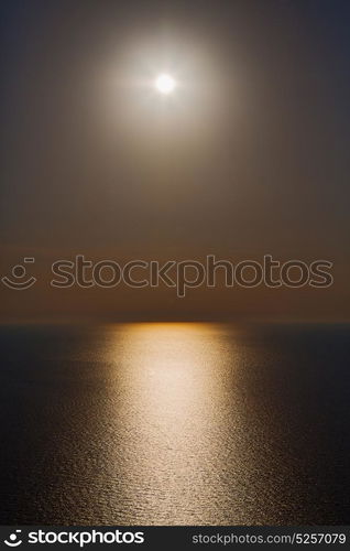 in santorini greece sunset and the sky mediterranean red sea