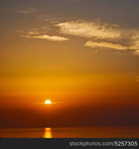 in santorini greece sunset and the sky mediterranean red sea