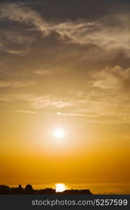 in santorini greece sunset and the sky mediterranean red sea