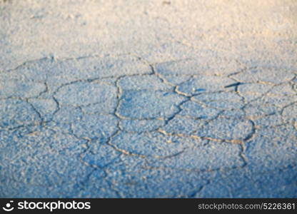 in south africa abstract broke asphalt in the old steet and light