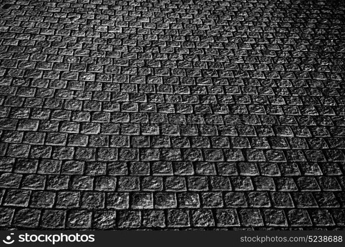 in south africa abstract pavement in the old steet and colors