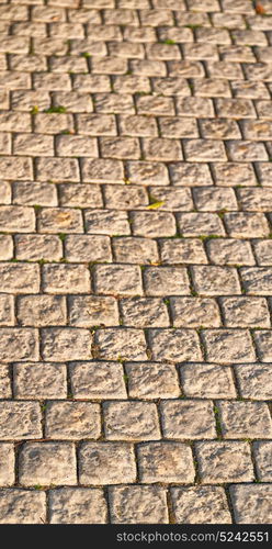 in south africa abstract pavement in the old steet and colors